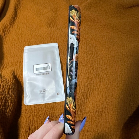 Hide and Go Spook Clay Ghosts in Flowers Halloween IPhone 14 Pro Magsafe Case - Picture 9 of 11